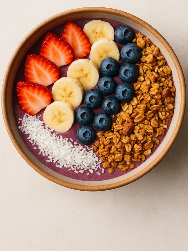 Homemade Isabgol Smoothie Bowls for Daily Digestive Care